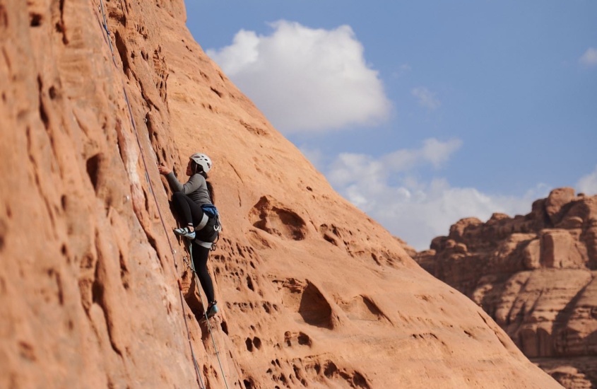 Rock Climbing in Saudi Arabia